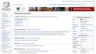 
                            10. VR-Bank Landshut – Wikipedia