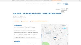 
                            7. VR-Bank Lichtenfels-Ebern eG, Geschäftsstelle Ebern,Klein Nürnberg ...