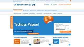 
                            2. VR-Bank Neu-Ulm eG: Banking & Service | Real und digital - Die ...