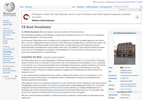 
                            9. VR Bank Neumünster – Wikipedia