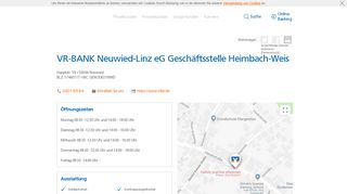 
                            8. VR-BANK Neuwied-Linz eG Geschäftsstelle Heimbach-Weis,Hauptstr ...