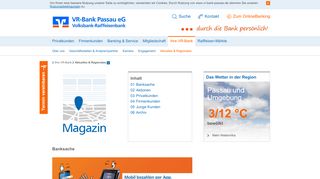 
                            13. VR-Bank Passau eG Aktuelles Regionales