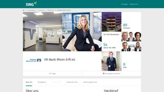 
                            9. VR-Bank Rhein-Erft eG als Arbeitgeber | XING Unternehmen
