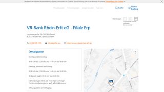 
                            7. VR-Bank Rhein-Erft eG - Filiale Erp,Luxemburger Str. 28 - Volksbank ...