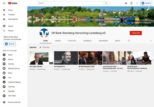
                            9. VR-Bank Starnberg-Herrsching-Landsberg - YouTube