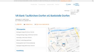 
                            7. VR-Bank Taufkirchen-Dorfen eG Bankstelle Dorfen,Rathausplatz 15 ...