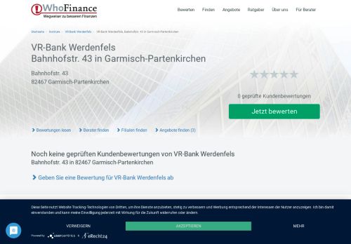 
                            13. VR-Bank Werdenfels Bahnhofstr. Garmisch-Partenkirchen