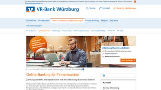 
                            2. VR-Bank Würzburg Online-Banking Firmenkunden - Gemeinsam ...