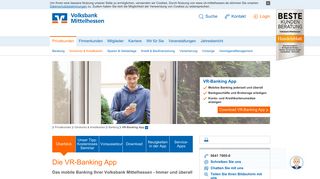 
                            8. VR-Banking App - Volksbank Mittelhessen eG