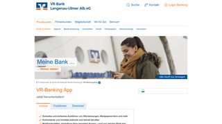 
                            11. VR-Banking App | VR-Bank Langenau-Ulmer Alb eG