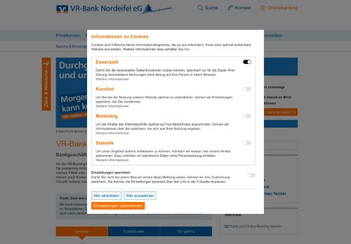 
                            11. VR-Banking App - VR-Bank Nordeifel eG
