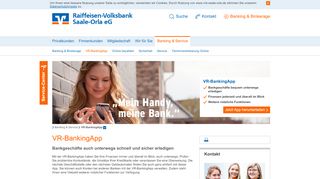 
                            11. VR-BankingApp - Raiffeisen-Volksbank Saale-Orla