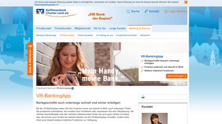 
                            12. VR-BankingApp - Raiffeisenbank Chamer Land eG