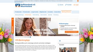 
                            10. VR-BankingApp - Raiffeisenbank eG Moormerland