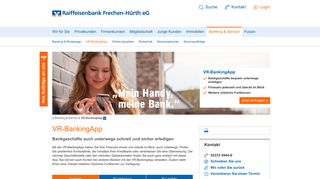 
                            12. VR-BankingApp - Raiffeisenbank Frechen-Hürth