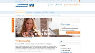 
                            10. VR-BankingApp - Raiffeisenbank Seebachgrund eG