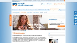 
                            11. VR-BankingApp - Vereinigte Volksbank Münster eG