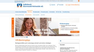 
                            10. VR-BankingApp - Volksbank Dünnwald-Holweide eG