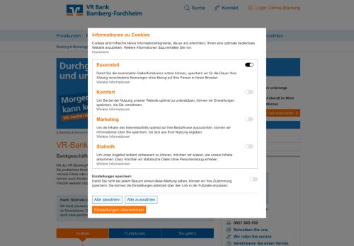 
                            8. VR-BankingApp - Volksbank Forchheim eG