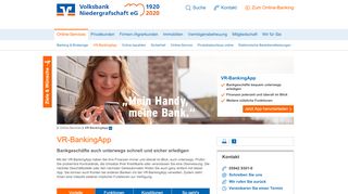 
                            11. VR-BankingApp - Volksbank Niedergrafschaft eG