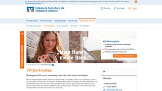 
                            9. VR-BankingApp - Volksbank Selm-Bork eG, Ihre Bank in Selm, Bork ...