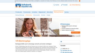 
                            9. VR-BankingApp - Volksbank Staufen