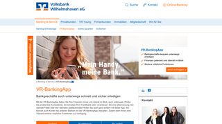 
                            12. VR-BankingApp - Volksbank Wilhelmshaven eG