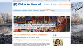 
                            9. VR GO-Tour ins Aqua Mundo, Medebach - Waldecker Bank eG
