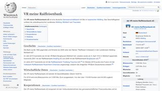 
                            9. VR meine Raiffeisenbank – Wikipedia