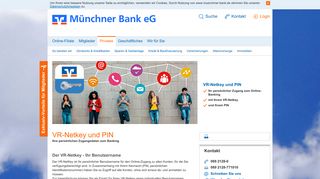 
                            7. VR-Netkey und PIN - Münchner Bank