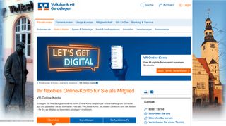 
                            2. VR-Online-Konto - Volksbank eG, Gardelegen