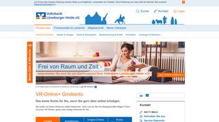
                            5. VR-Online+ | VBLH.de - Volksbank Lüneburger Heide
