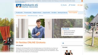 
                            6. VR-ONLINE Volksbank eG Osterholz Bremervörde - Privatkunden