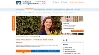 
                            8. VR-Online - Volksbank Niedergrafschaft eG