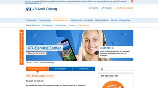 
                            12. VR-ServiceCenter - VR-Bank Coburg