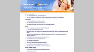 
                            2. Vraagbaak - ChristianMatch