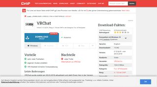 
                            9. VRChat - Download - CHIP