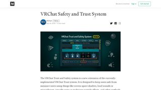 
                            12. VRChat Safety and Trust System – VRChat – Medium