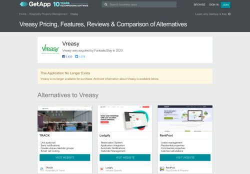 
                            13. Vreasy Pricing Plan & Cost Guide | GetApp®