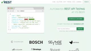 
                            4. vREST - Automated REST API Testing Tool