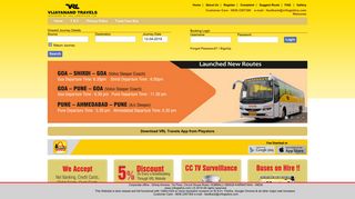 
                            3. VRL TRAVELS - MOBILE BOOKING SITE
