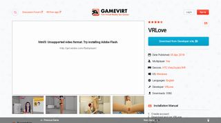 
                            10. VRLove - Download VR Sex Games | GameVirt