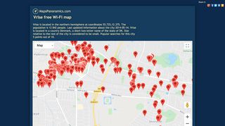 
                            8. Vrlse free Wi-Fi map - MapsPanoramics.com