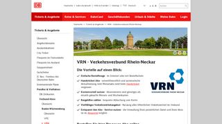 
                            10. VRN - Verkehrsverbund Rhein-Neckar - Deutsche Bahn