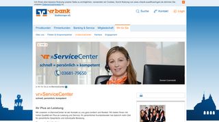 
                            5. vr»ServiceCenter - vr bank Südthüringen eG