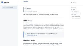 
                            2. vServer - noez.de