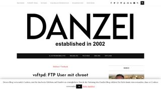 
                            11. vsftpd: FTP User mit chroot | DanZei