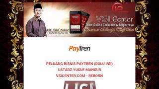 
                            2. VSI CENTER – SEKARANG PAYTREN – PELUANG BISNIS ...