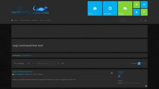 
                            4. vsql command-line tool - Page 2 - The Vertica Database Forums