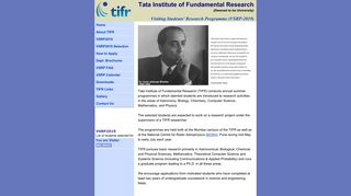 
                            6. VSRP2019 :: Home - Tata Institute of Fundamental Research